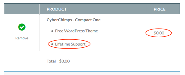 Compact One- Power-Packed Free One Page WordPress Theme-Price