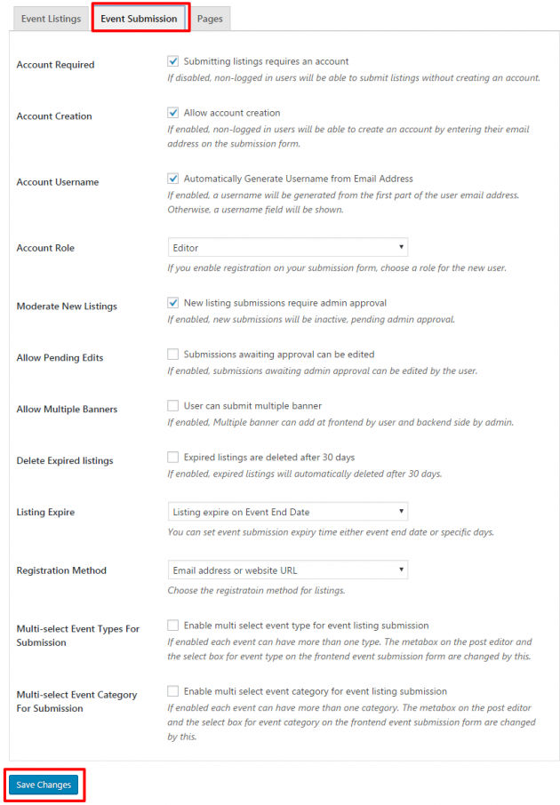 WP Event Manager WordPress Plugin