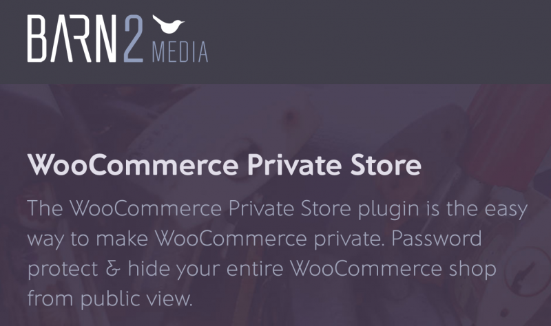 WooCommerce Private Store