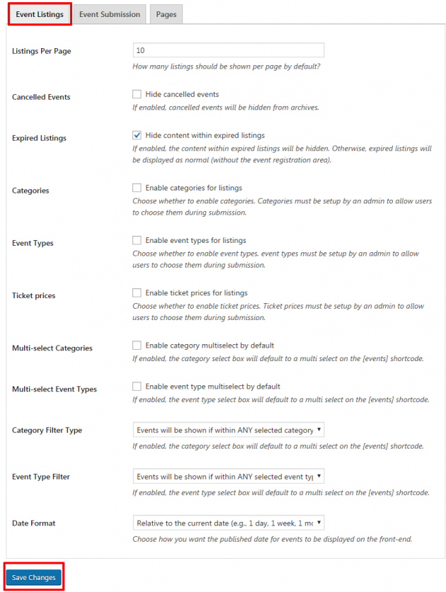 WP Event Manager WordPress Plugin