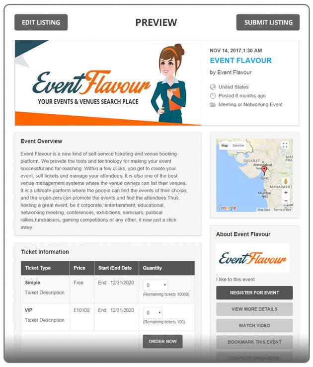 WP Event Manager WordPress Plugin