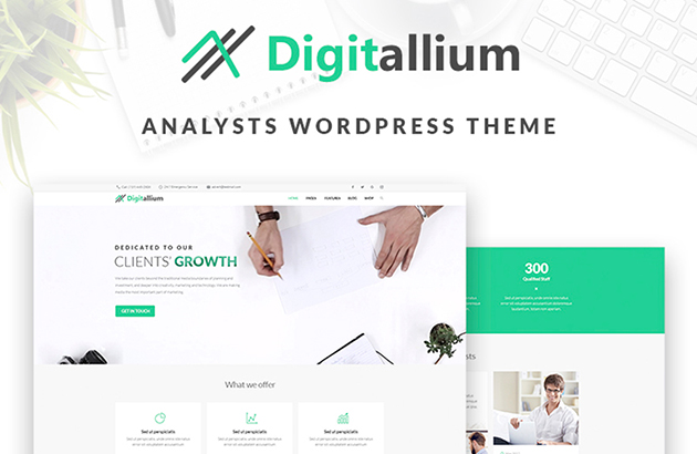 Digitalium - Marketing Agency WordPress Theme