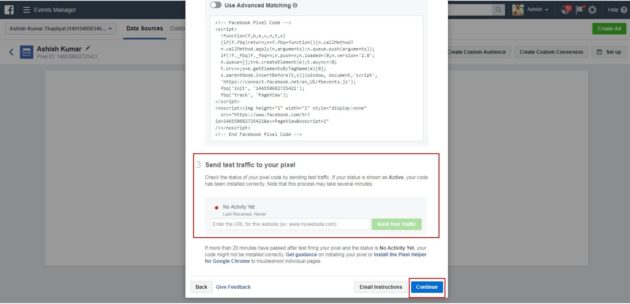 WordPress Facebook Pixel Image11
