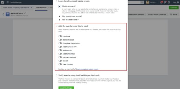WordPress Facebook Pixel Image12