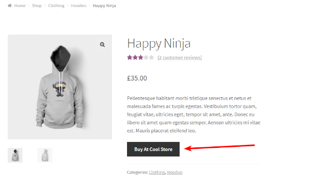 example of affiliate CTA