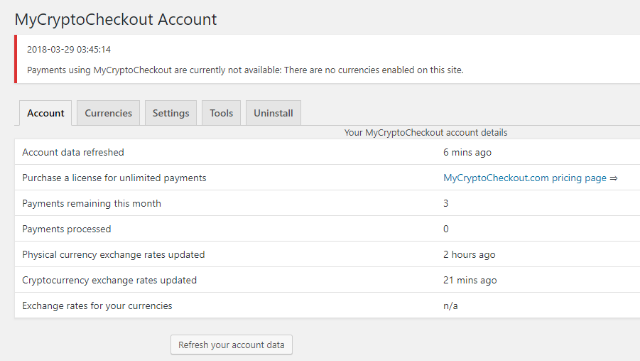 account