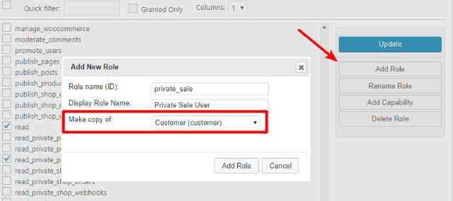 add a new user role