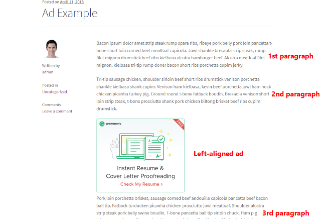 frontend example
