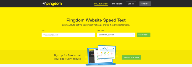 Pingdom Tools.