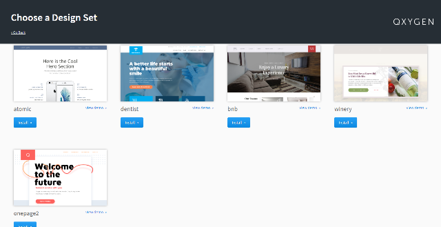 premade sites