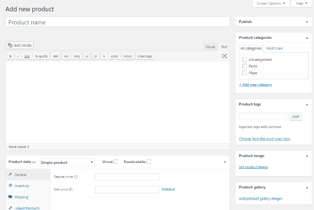 add woocommerce product