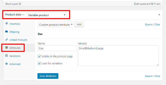 variable product