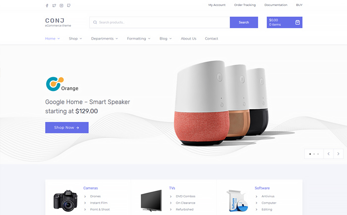 Conj - eCommerce WordPress Theme