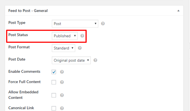 auto publish