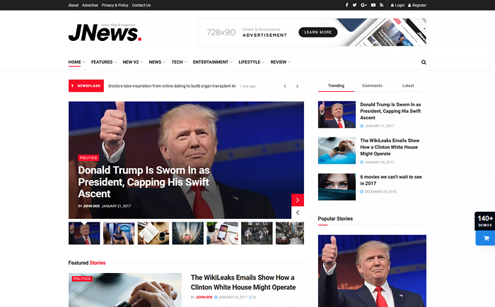 JNews - WordPress Newspaper Magazine Blog AMP Theme