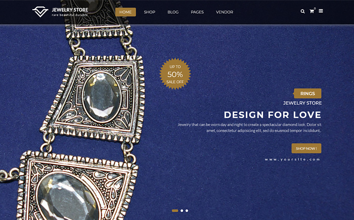 Karo - Handcrafted Jewelry and Diamond Responsive WooCommerce WordPress Theme