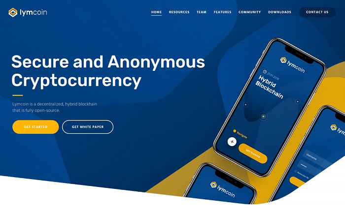 Lymcoin | Cryptocurrency & ICO WordPress Theme