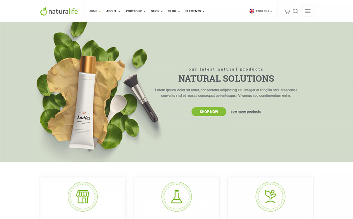 NaturaLife | Health & Organic WordPress Theme
