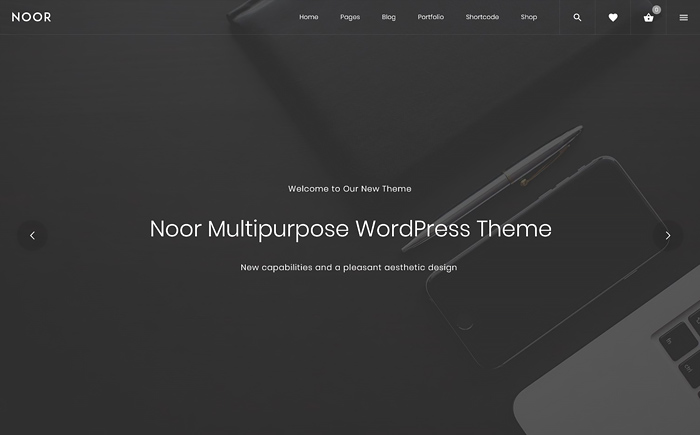 Noor | Multi-Purpose & Fully Customizable Creative AMP Theme
