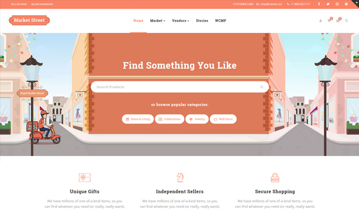 Rigid - WooCommerce Theme for Enhanced Shops and Multi Vendor Marketplaces