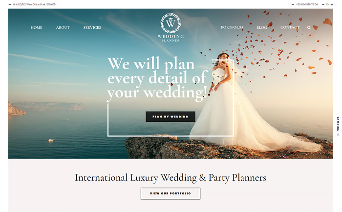 Wedding Planner - Responsive Wedding Theme