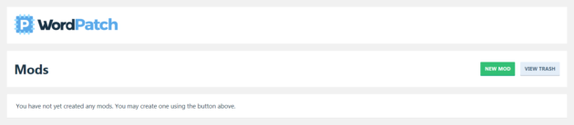 The WordPatch mod page.