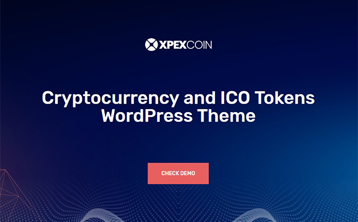 XPEXCoin - Powerful Bitcoin & Cryptocurrency WordPress Theme