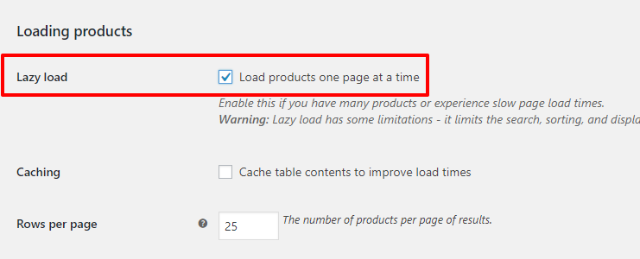 lazy load