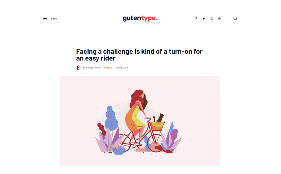 Gutentype | A Trendy Gutenberg WordPress Theme for Modern Blog