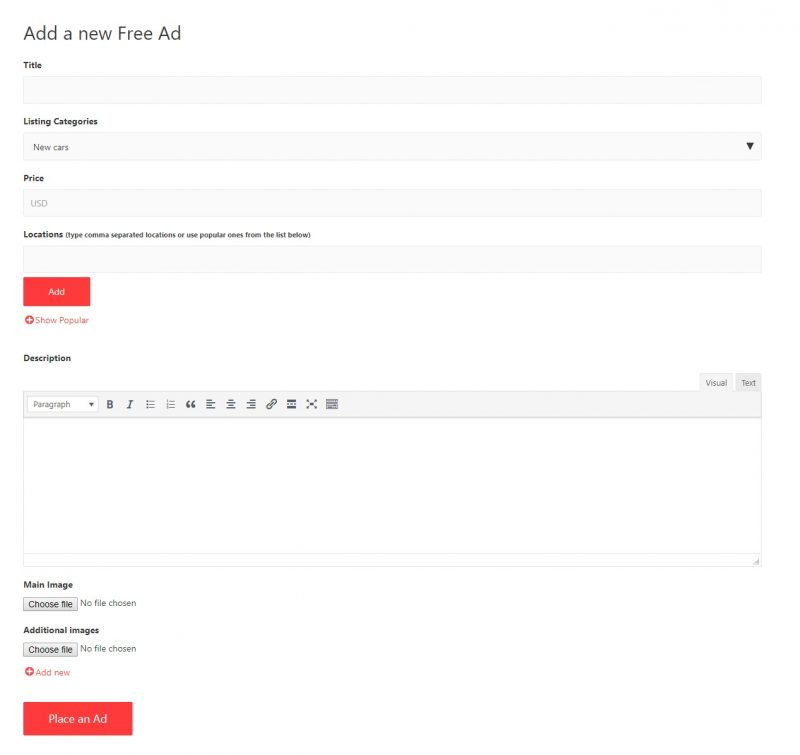 custom forms