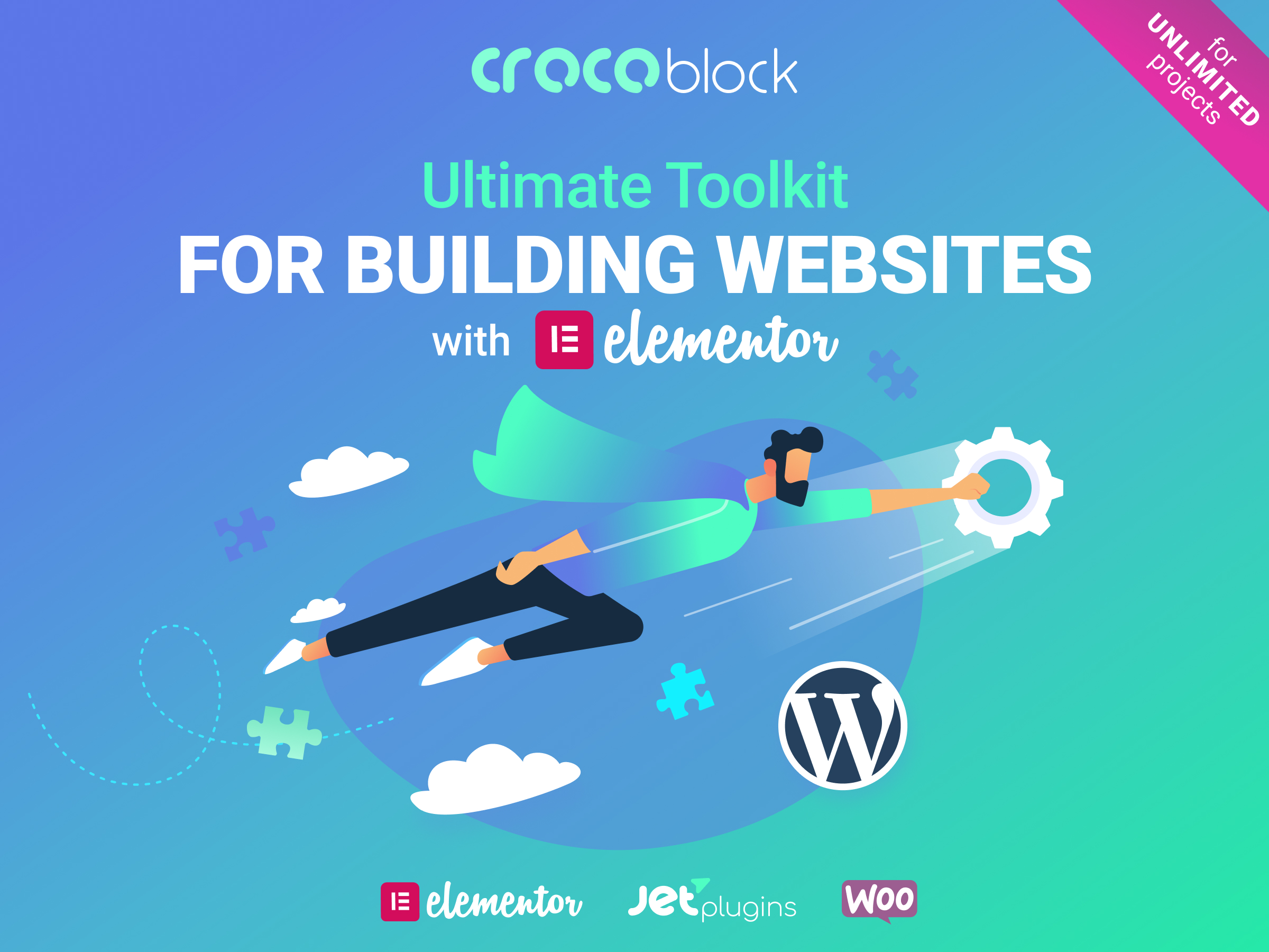 The Crocoblock Elementor Add-ons collection.