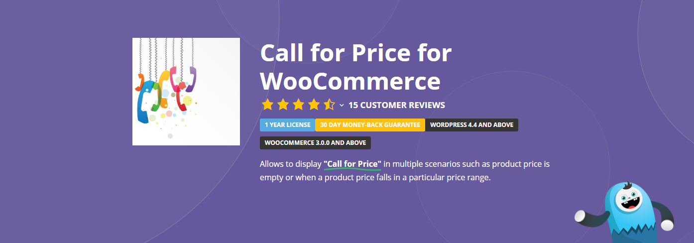 The Call for Price for WooCommerce plugin.