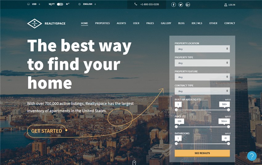 realtyspace wp theme
