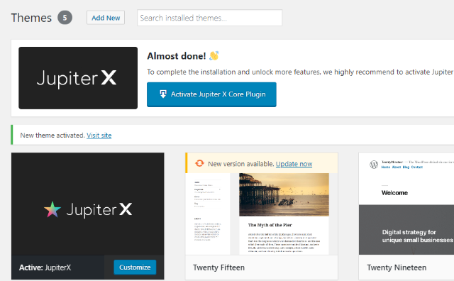 jupiter x plugin