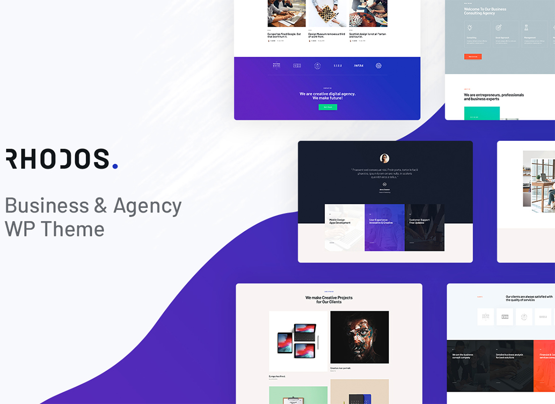 Rhodos - A Colossal Multipurpose WordPress Theme for Business & Portfolio