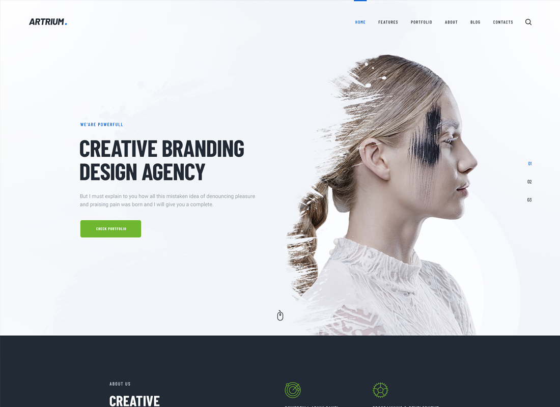 Artrium | Creative Agency & Web Studio WordPress Theme