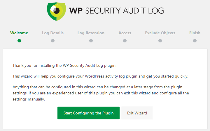 WP Security Audit Log Plugin
