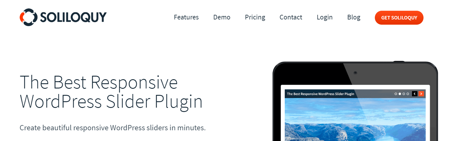 The Soliloquy plugin.