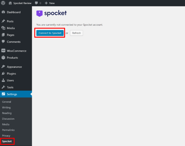 Spocket review the setup process