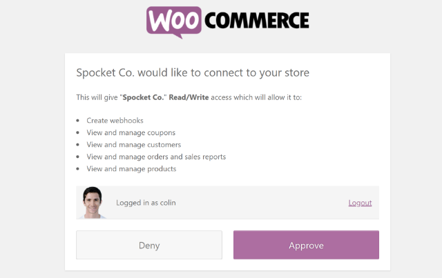 WooCommerce API