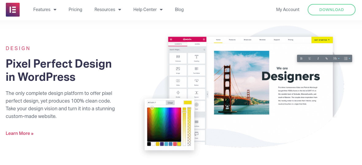Elementor Page Builder