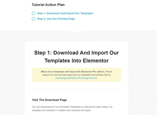 download templates