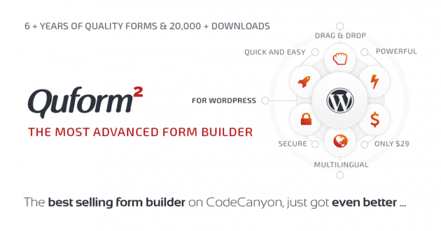Best Contact Form Plugins for WordPress quform
