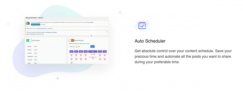 The WP Scheduled Posts Auto Scheduler.