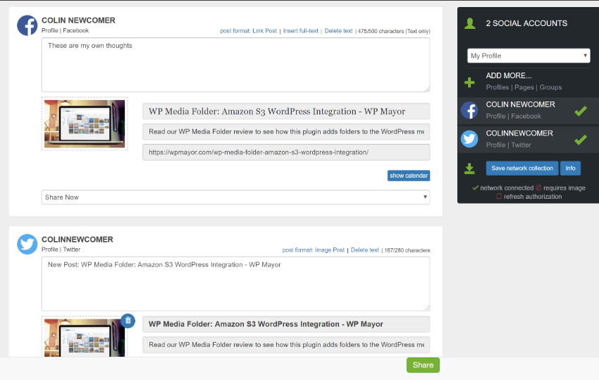Customize curated content in more detail