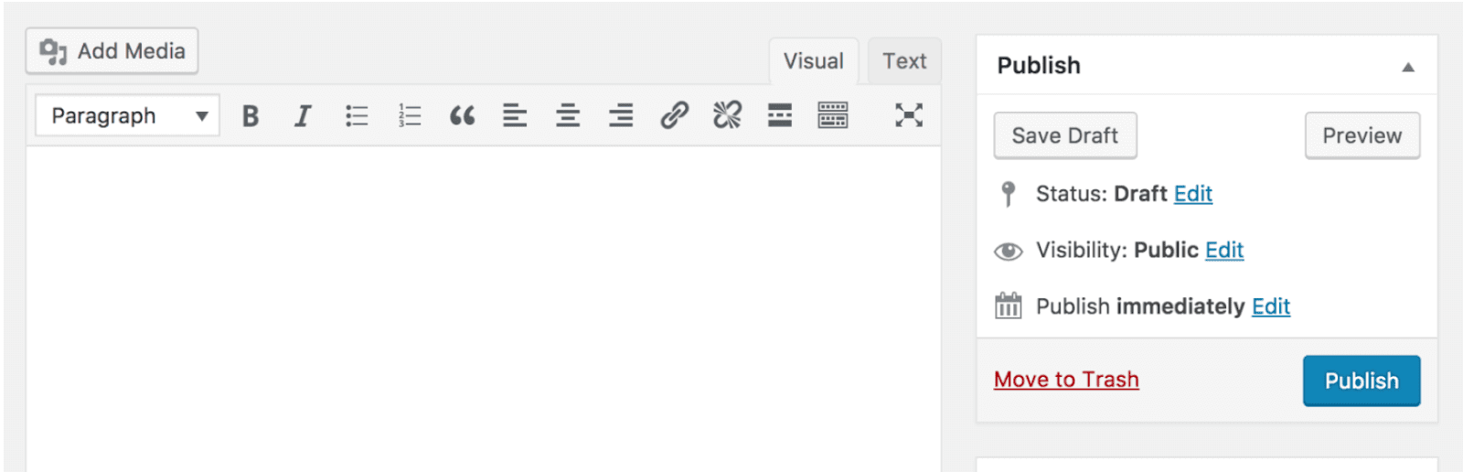 The Classic Editor plugin.