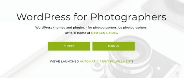 The Imagely homepage.