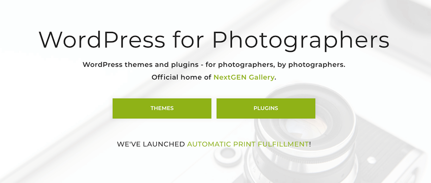 The Imagely homepage.