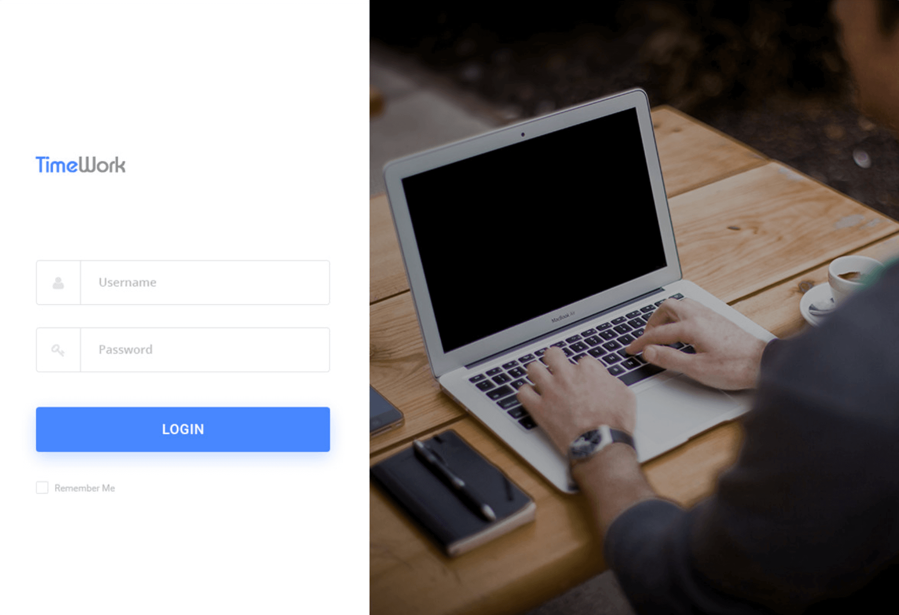 An example of a custom branded Login Page made with LoginPress.