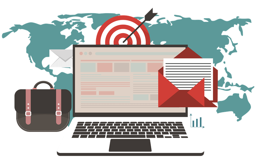 email marketing illustration